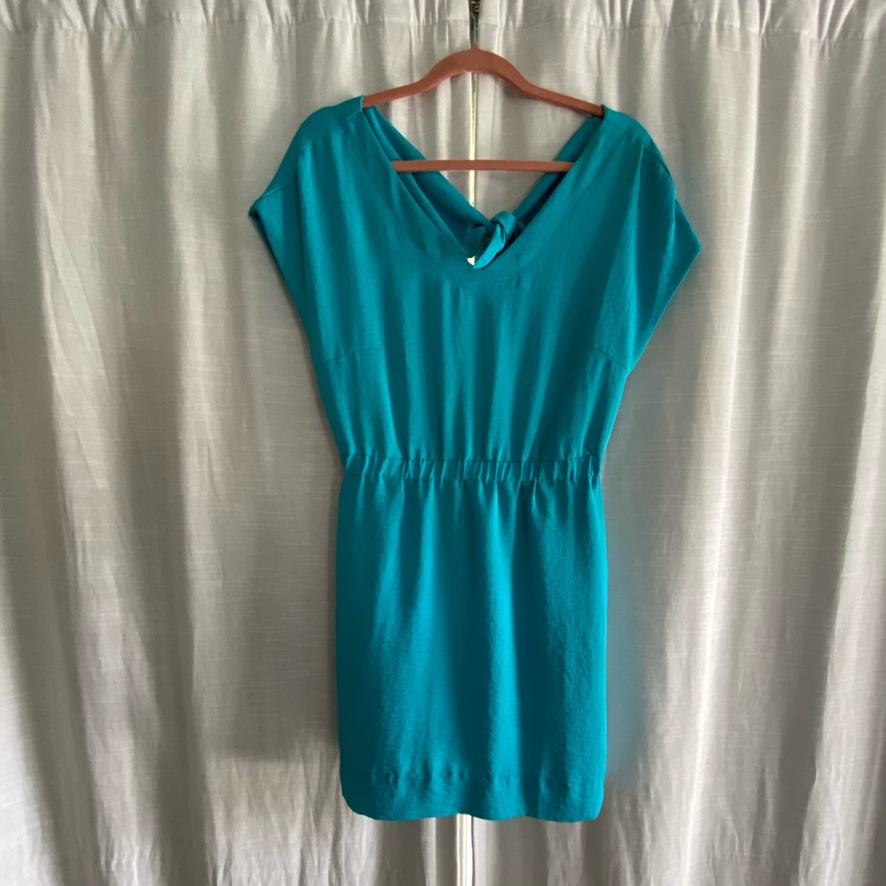 BCBG Turquoise Cocktail Dress